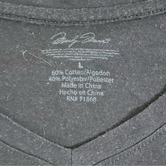 Marilyn Monroe V-neck Tshirt Black Icon Actress Fashionista Blonde Dreamer Large - Picture 4 of 6